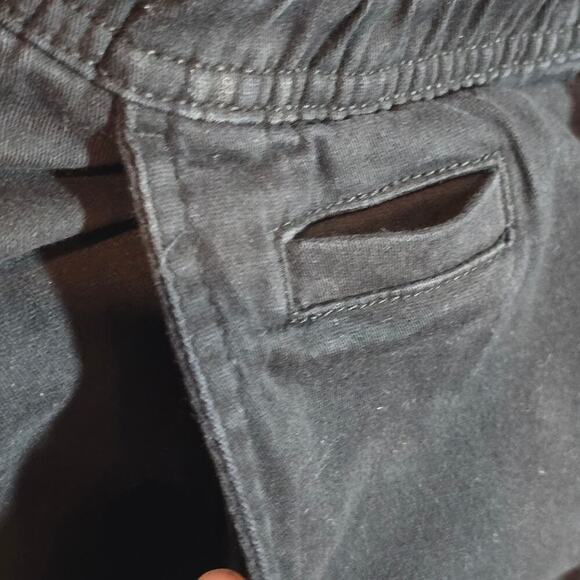 Tahari Black Joggers Adjustable At Ankle 5 Pockets Skater Women's Size Small - Picture 4 of 7